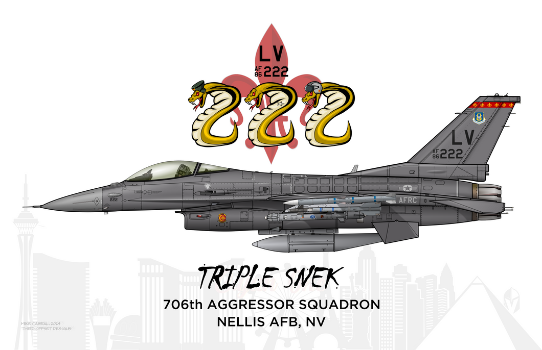 706th Aggressor Squadron - F-16 