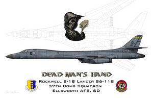 Rockwell B-1B Lancer - Dead Man's Hand