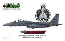 335th Chiefs - 2024 Deployment Maquettes