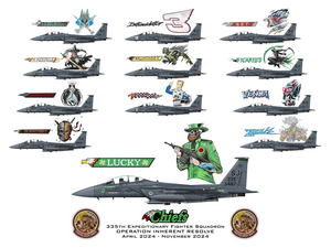335th Chiefs - Deployment 2024