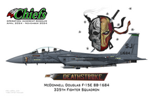 335th Chiefs - 2024 Deployment Maquettes