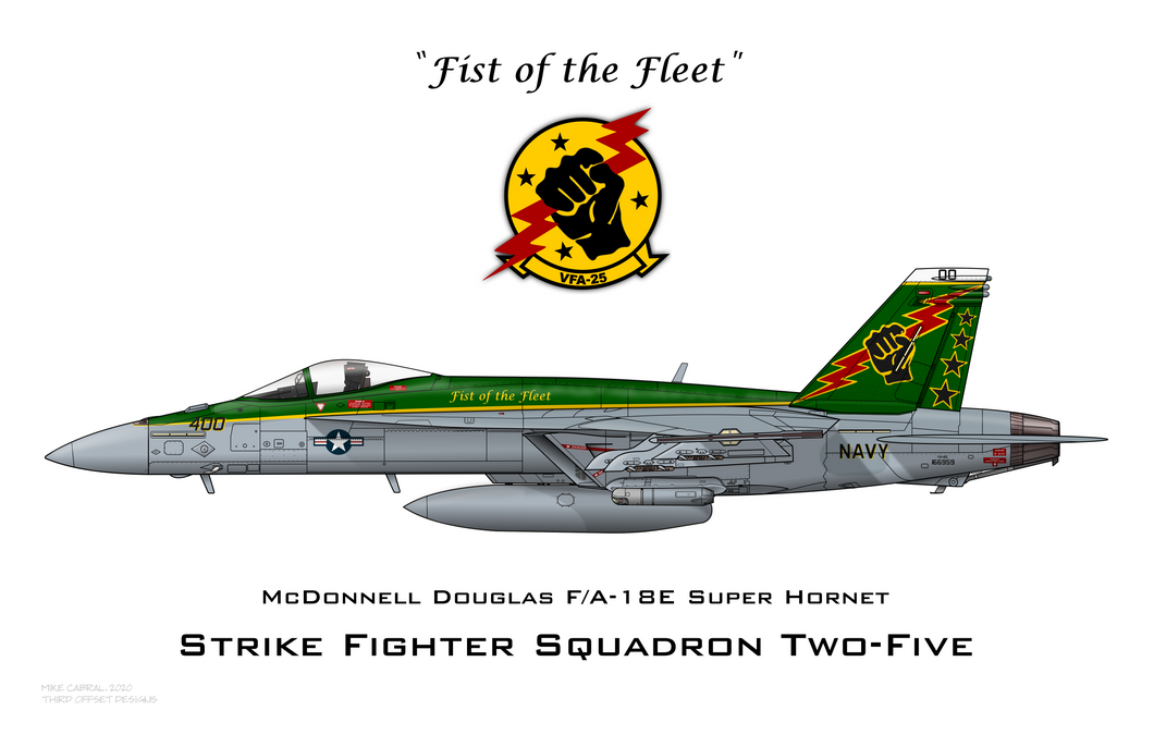 VFA-25 - Fist of the Fleet CAG