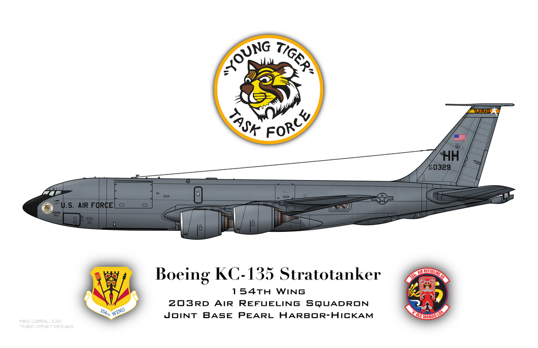 KC-135 - 203rd Air Refueling Sq - HAWAII ANG