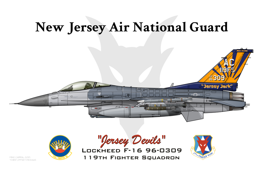 NJANG - 119th Fighter Squadron - Jersey Jerk