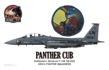 494th Black Panthers - 2023-24 Deployment Maquettes