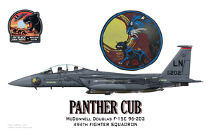 494th Black Panthers - 2023-24 Deployment Maquettes