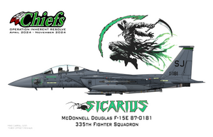 335th Chiefs - 2024 Deployment Maquettes