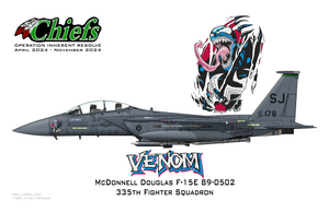 335th Chiefs - 2024 Deployment Maquettes