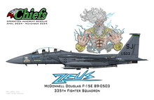 335th Chiefs - 2024 Deployment Maquettes