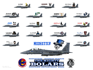 492nd Mighty Bolars - Madhatters Op INHERENT RESOLVE 2020