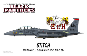 494th Fighter Squadron - OIR IRF maquette