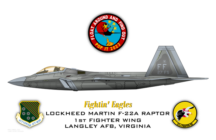 F-22 Raptor - 27th Fighter Squadron FAFO