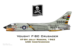 Vought F-8C Crusader - VF-84