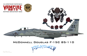 44th - Deployed Vampire Bats Maquette