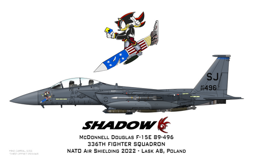 336th Fighter Sq - NATO Air Shielding 2022