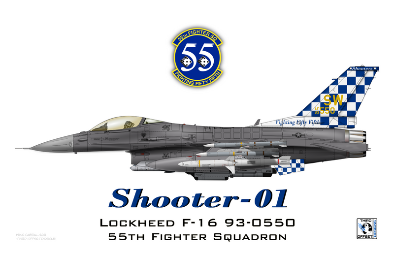 Shooter-01 - 55th Fighter Squadron Flagship