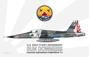 VFC-111 SunDowners Naval Fleet Adversary