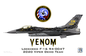 Venom - F-16 Demo Team 2020